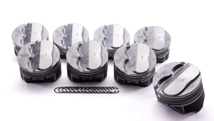 KB PERFORMANCE PISTONS SBC Domed Piston Set 4.030 Bore +4cc 