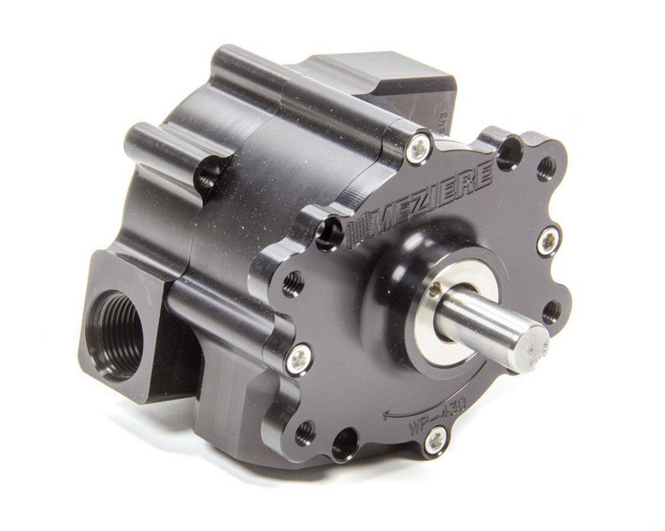 MEZIERE Water Pump - Remote Mnt Mechanical Black 