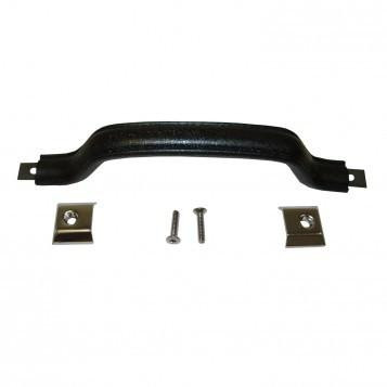 OMIX-ADA Interior Door Pull Kit Black; 87-95 Jeep Wrangl 