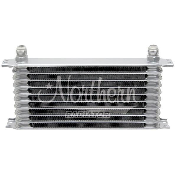 NORTHERN RADIATOR Universal 10 Plate Oil Cooler 10AN 