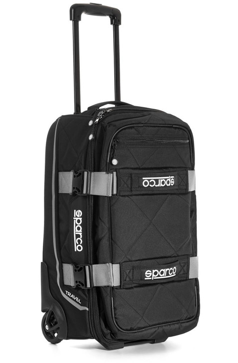 SPARCO Bag Travel Black / Silver 