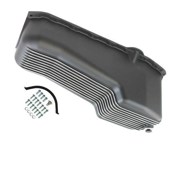 SPECIALTY PRODUCTS COMPANY Oil Pan  1958-79 SB Chev y 262-400 Finned Black 