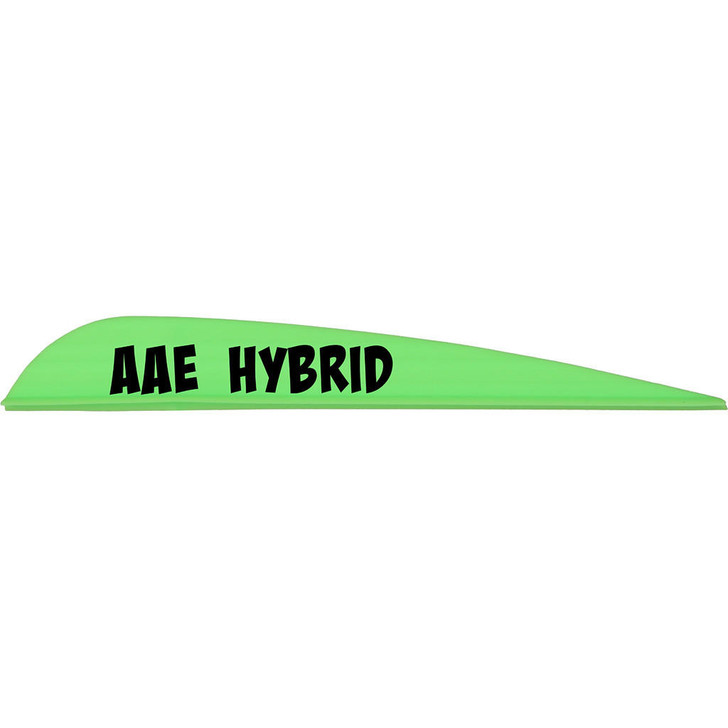 Aae Hybrid 40 Vanes Bright Green 3.8 In 100 Pk