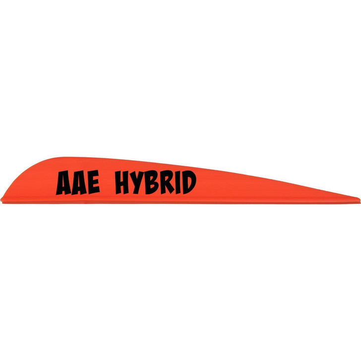 Aae Hybrid 40 Vanes Fire Orange 3.8 In 100 Pk