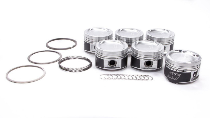 WISECO Toyota Dished Piston Set 84mm 7MGTE 
