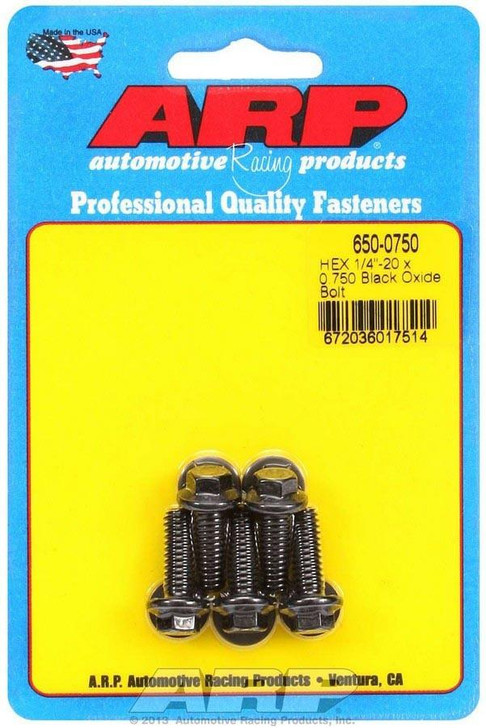 ARP Bolt Kit - 6pt. (5) 1/4-20 x .750 