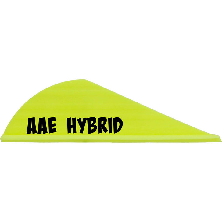Aae Hybrid Hp Vanes Yellow 2 In 100 Pk