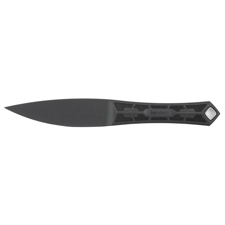  Kershaw Interval Fixed Blade Knife, 3.5 inch Blade Made with PA-66 Nylon, Blunt Edge with Sharp Point, Project Atom 