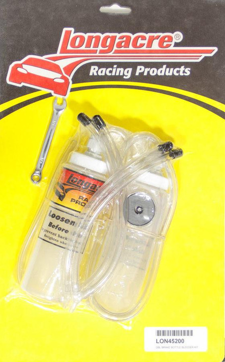 LONGACRE Brake Bottle Bleeder Kit 