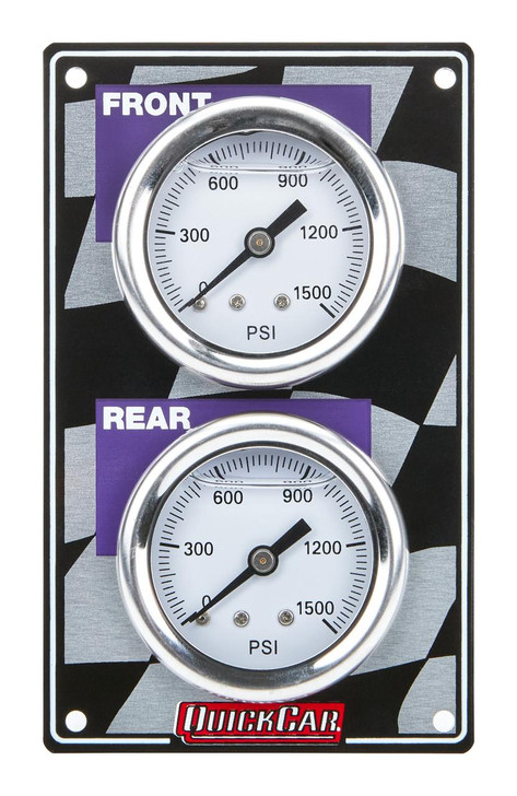 QUICKCAR RACING PRODUCTS Mini Brake Bias Gauge Panel Vertical 