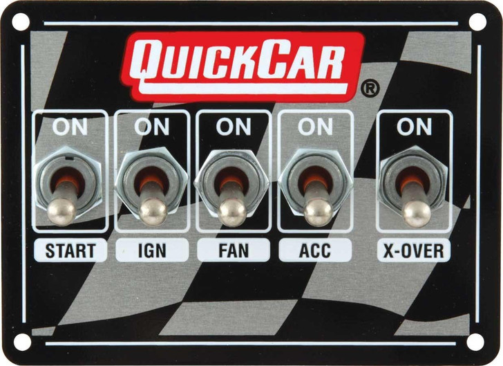QUICKCAR RACING PRODUCTS Ignition Panel Dual Box 