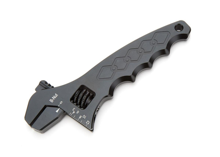 Ti22 PERFORMANCE Adjustable Wrench AN Black Aluminum 