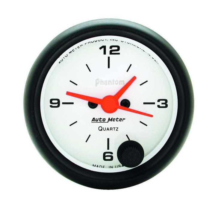 AUTOMETER 2-1/16in Phantom Clock 