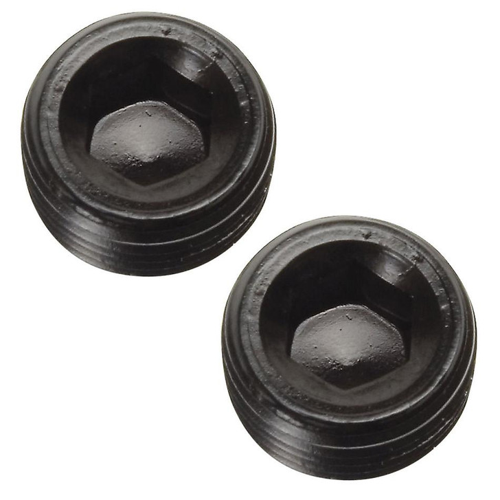 RUSSELL 1/8 NPT Pipe Plug Allen Socket Black 