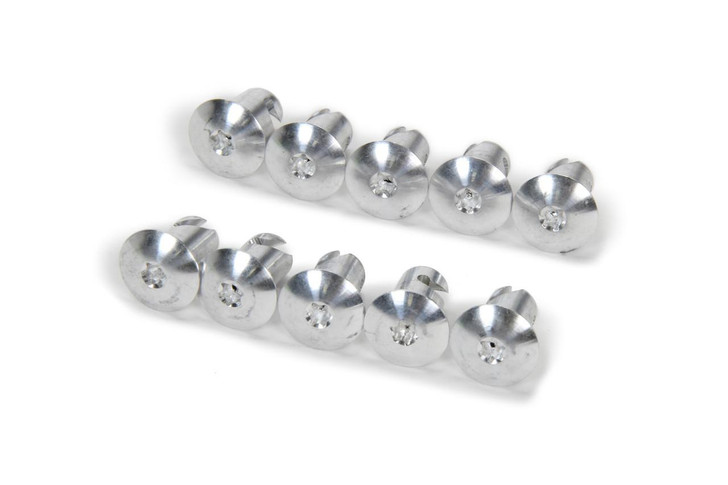 TRIPLE X RACE COMPONENTS Torx Head Button Alum .550 Long 10pk 