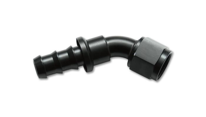 VIBRANT PERFORMANCE 45 Degree Push-On Hose E nd Fitting; Hose -8 