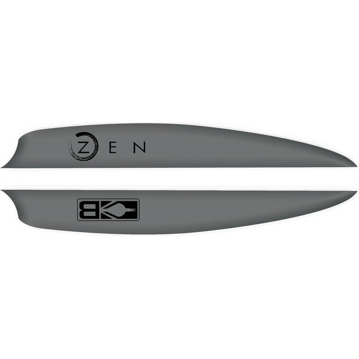 Bohning Zen Vanes Silver 4 In 100 Pk