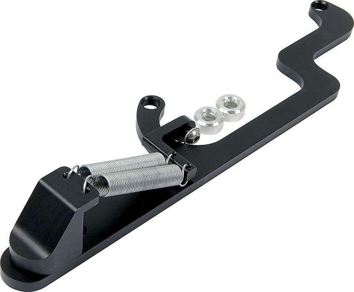 ALLSTAR PERFORMANCE Throttle Return Bracket 4500 Black 
