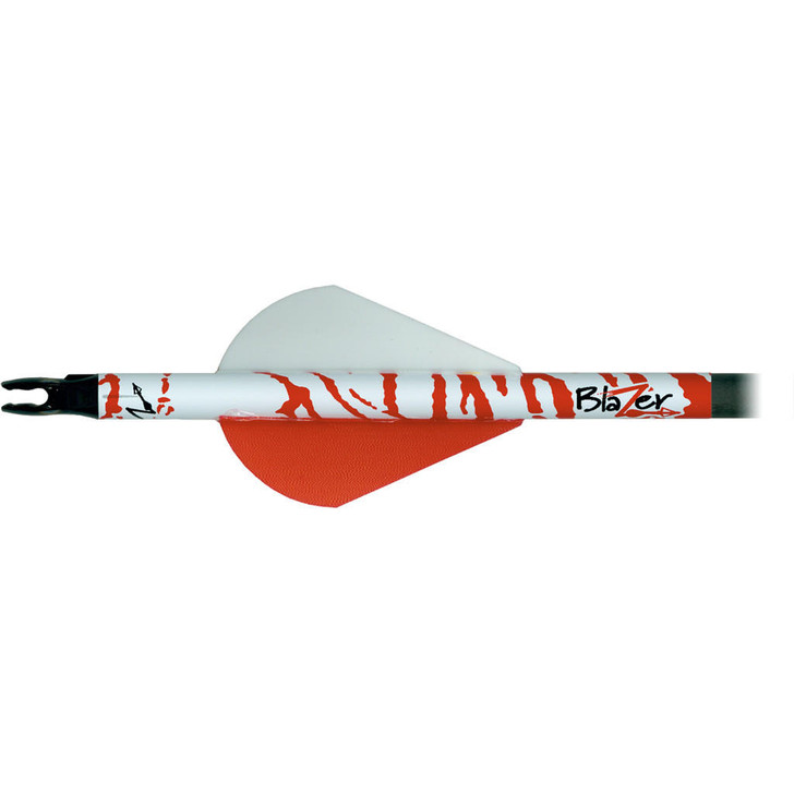 Bohning Arrow Wraps White And Red Tiger 7 In Standard 13 Pk