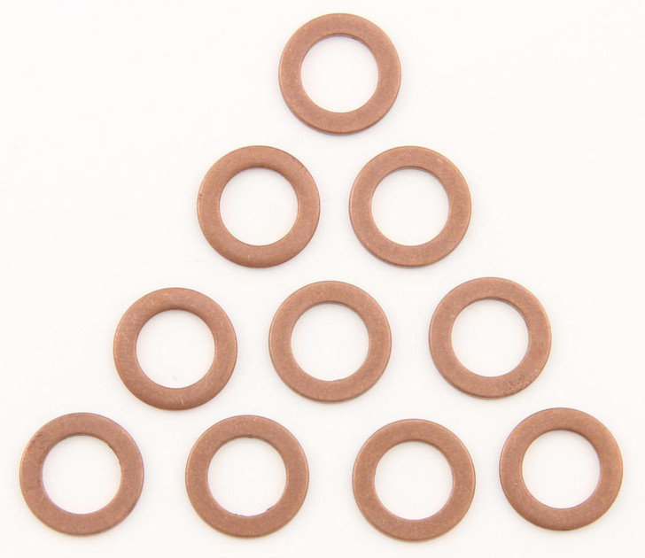 XRP-XTREME RACING PROD. #3 Copper Crush Washers 10 Pk 