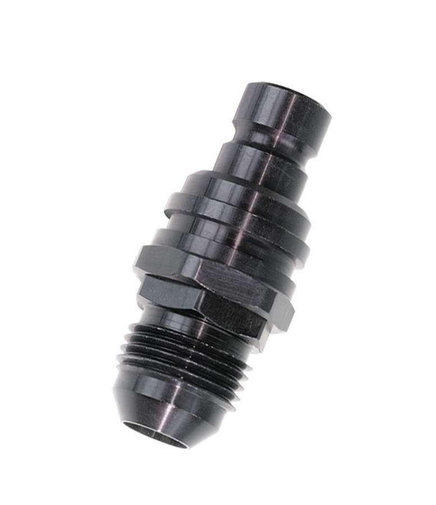 JIFFY-TITE Q/R #8 Male Plug Black 