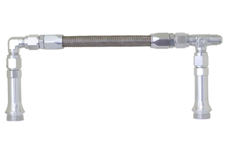 REDHORSE PERFORMANCE 6AN Dual Feed Carb Kit Clear 