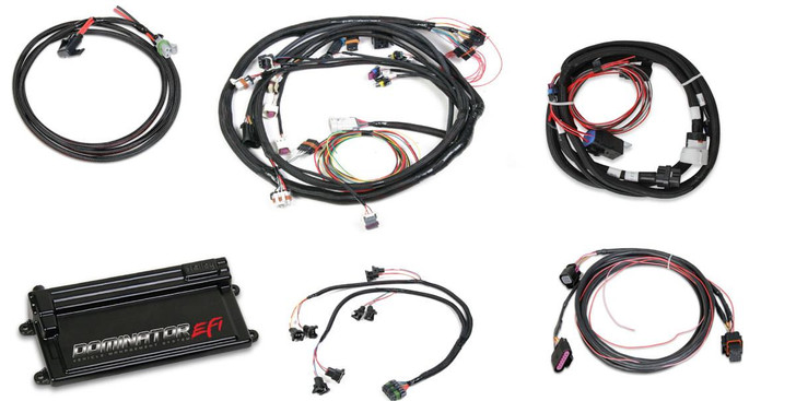 HOLLEY Dominator EFI Kit - LS2 w/Trans Contr & DBW 