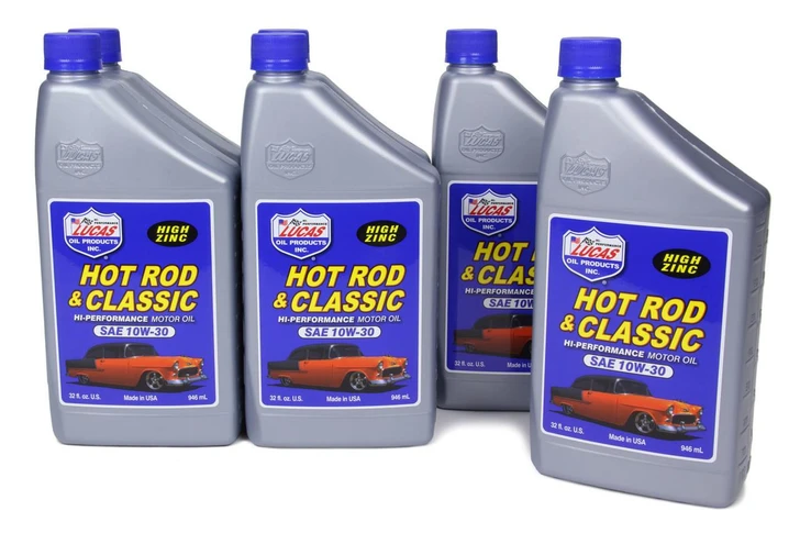Lucas Oil 10w30 Petroleum Oil 6x1 Qt 