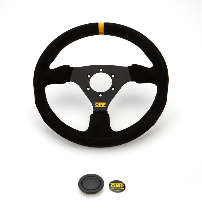OMP RACING, INC. Targa Steering Wheel Black 