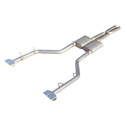 PYPES PERFORMANCE EXHAUST 08- Challenger 3.5L 2.5i Cat Back Exhaust w/XPipe 