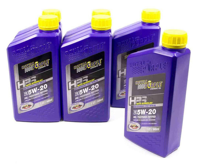 ROYAL PURPLE 5w20 HPS Multi-Grade Oil Case 6x1 Quart 