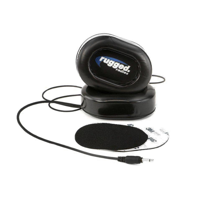RUGGED RADIOS Speaker Kit Helmet Ear Cups 3.5mm Cord 