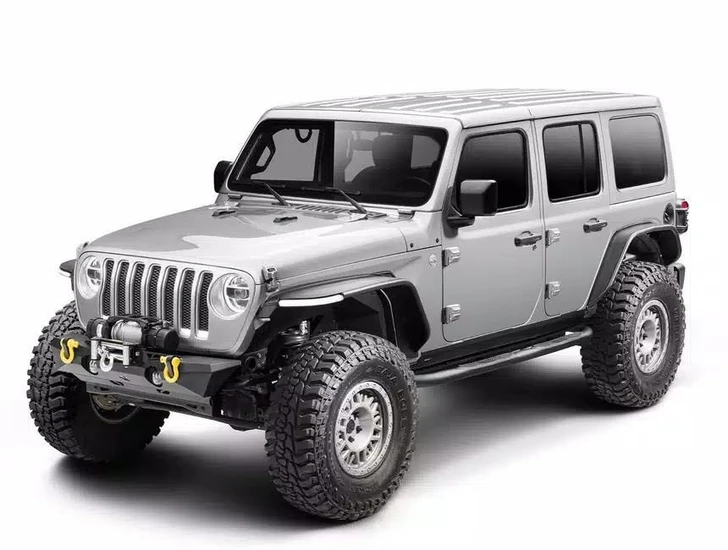 RUGGED RIDGE 18-   Jeep Wrangler JL Metal Max Fender Flares 