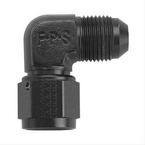 FRAGOLA #3 Female Swivel to Male 90 Degree Fitting Black 