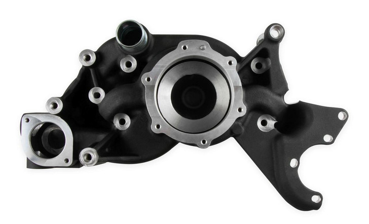 HOLLEY LS Cooling Manifold Black - A/C Delete 