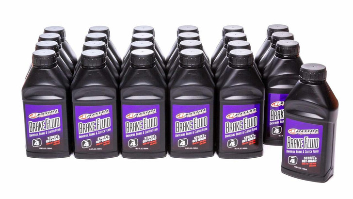 MAXIMA RACING OILS Brake Fluid Dot 4 Case 24 x 16.9oz. Bottle 