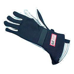 RJS SAFETY Gloves Nomex S/L MD Black SFI-1 