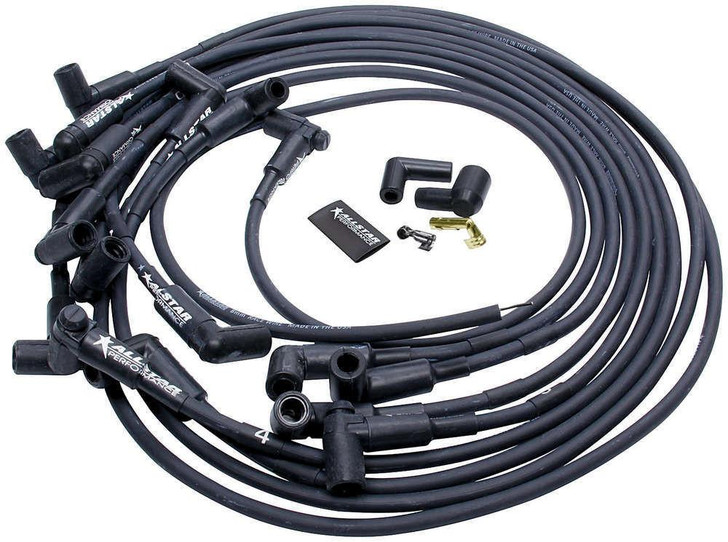 ALLSTAR PERFORMANCE Spark Plug Race Wire Set Under Header w/o Sleeve 