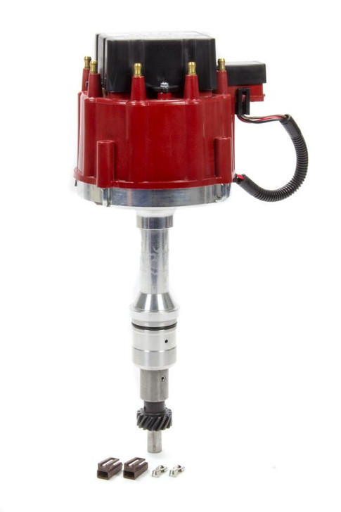 PERFORMANCE DISTRIBUTORS Racing Distributor SBF 351W Red Cap w/o Vac Adv 