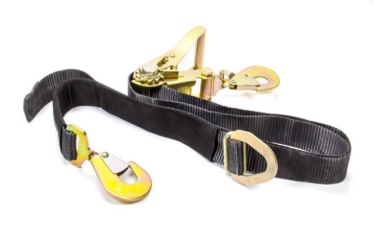 MACS CUSTOM TIE-DOWNS 2in x 8ft Tie Down/Axle Strap Combo 