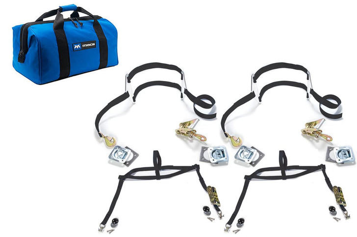 MACS CUSTOM TIE-DOWNS Drag Pack Complete Kit for Tie Down Dragster 