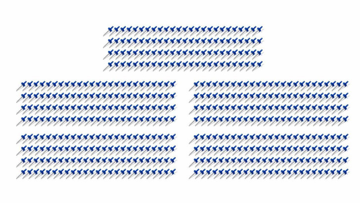 FIVESTAR Lrg Hd Rivet Chevron Multi-Grip 500pk 