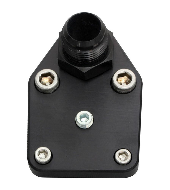 MOROSO SBC F/P Block-Off Plate w/Fitting 
