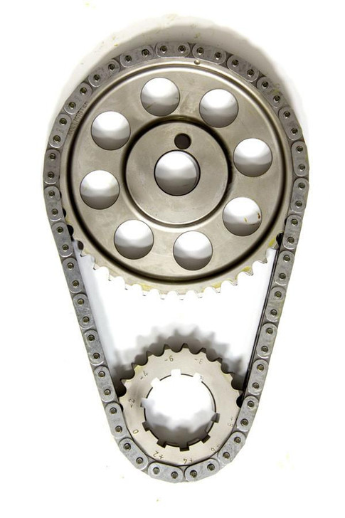 ROLLMASTER-ROMAC SBF Billet Roller Timing Set w/Shim & Nit. Sprkts 