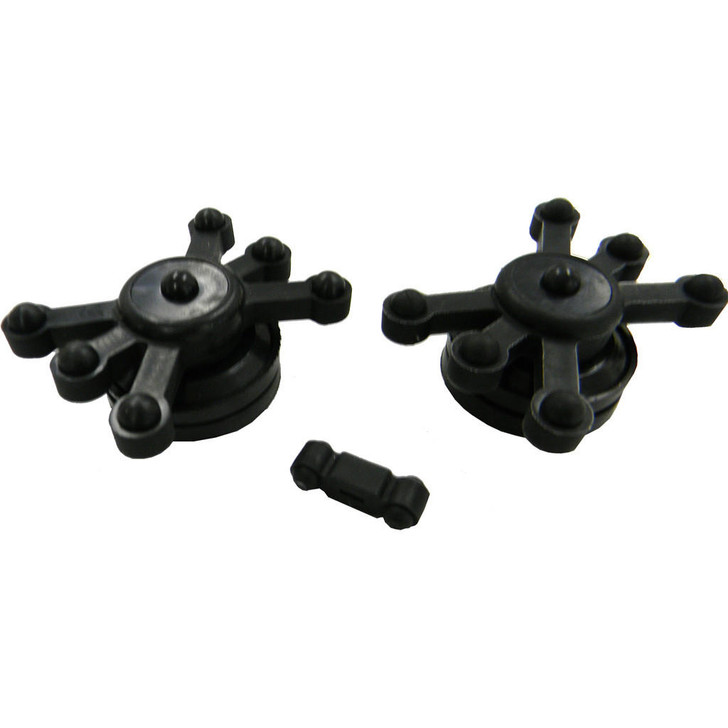 Bow Jax Bowjax Crossbow Limb Dampener Black Split Universal W/ Bolt Spring Dampener