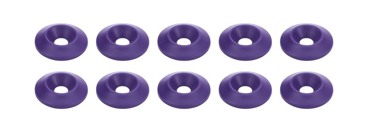 ALLSTAR PERFORMANCE Countersunk Washer Purple 10pk 