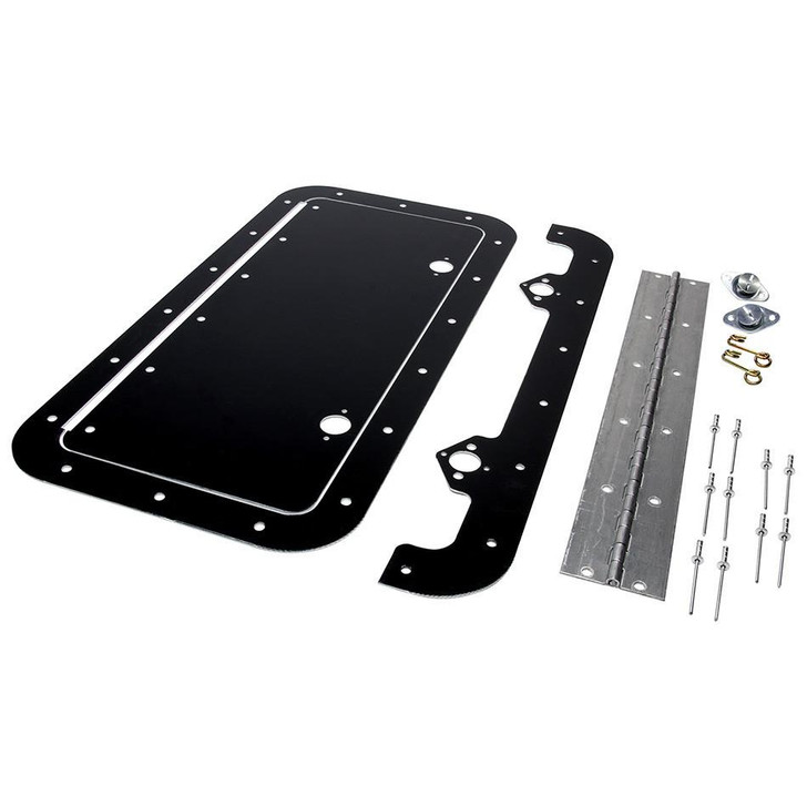 ALLSTAR PERFORMANCE Access Panel Kit Black 6in x 14in 