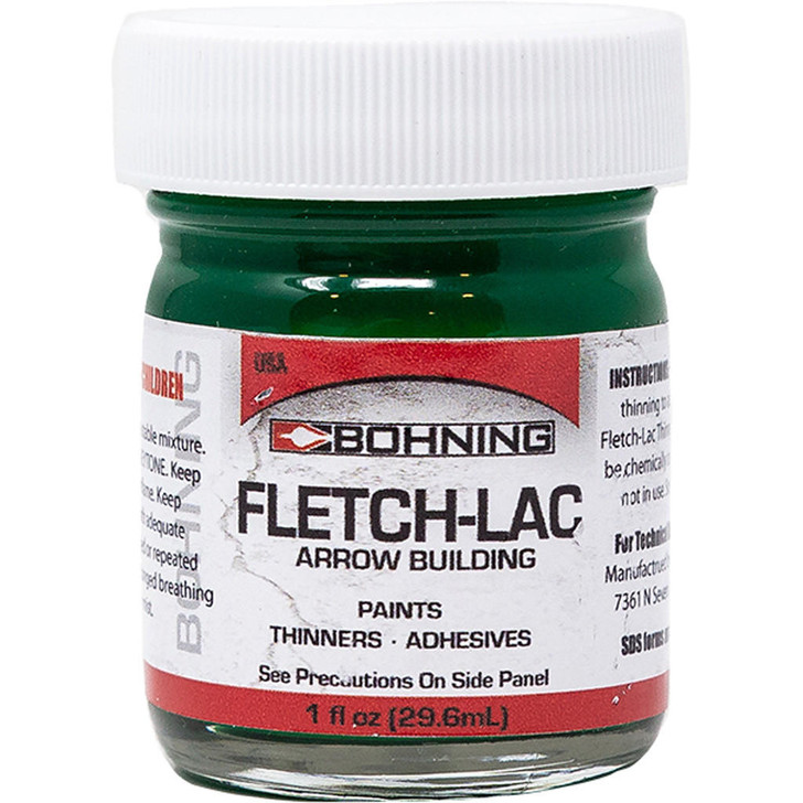 Bohning Fletch-lac Paint Gloss Green 1 Oz