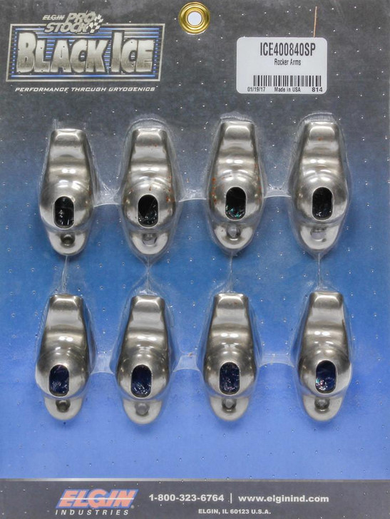 ELGIN SBC Rocker Arms (8pk) 1.6 Ratio 3/8 Stud 