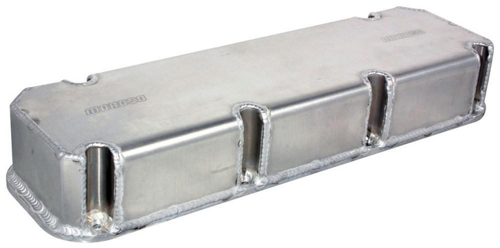 MOROSO BBF Billet Rail Valve Covers - 3.5in Tall 